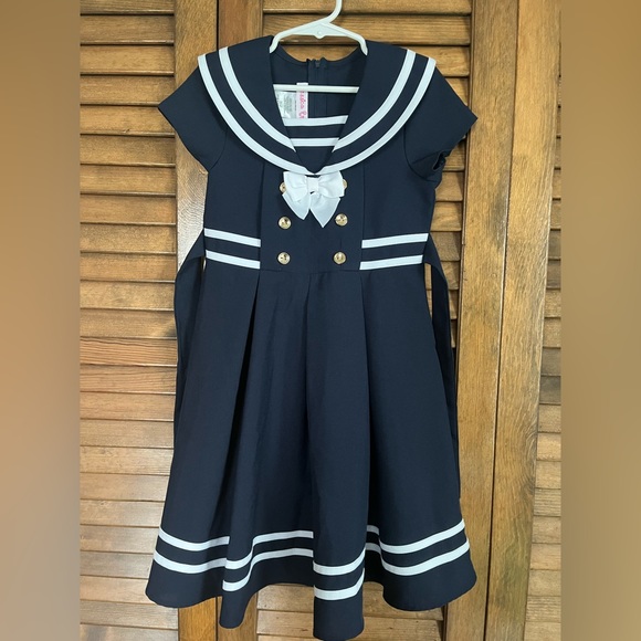 Jessica Ann Other - Girl’s 6X Navy Dress. Brand - Jessica Ann